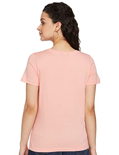 Image of Max Women Cotton Slogan Printed Half Sleeves Regular Fit T-Shirt