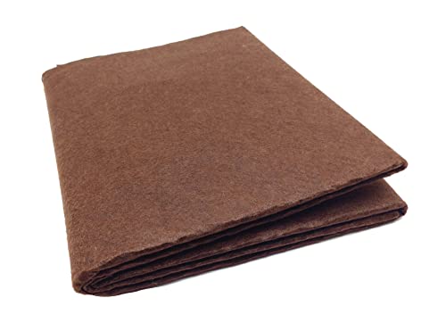 Image of Felt Cloth Stiff Hard-44 x 36 inch -DIY Patchwork Sewing Crafting - Brown | Used in Art & Craft, Cutouts, Decorations, School Projects, Diy Etc