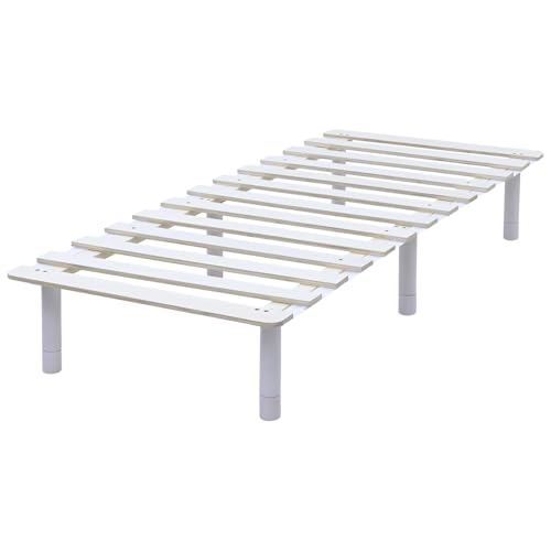 [RP] ݌v xbht[ ̂xbh Z~VOV[g 80×180×29cm t[̂ xbh[ ς zCg PSB-80180(WW)