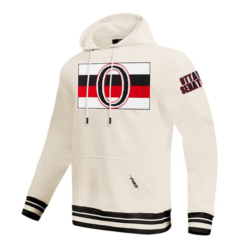 Image of Pro Standard Men's NHL Retro Classics Brushed Back French Terry Pull Over Hoodie