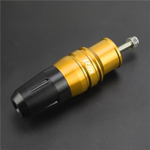�ɓK�����郄�}�n YZFR125 YZF-R125 2014-2023 �I�[�g�o�C Accessoires CNC �����ی�r�C�X���C�_�[�N���b�V���p�b�h�X���C�_�[(A-Gold)