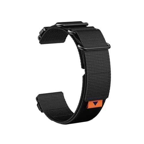 22 26mm���s�b�h�����[�X�i�C���������O�o���h�ɓK������Garmin Fenix 7 X/5 X/5 XPLus/6 X/6 XPro/5 Plus 6 Pro�����\�o���h(Black,26mm Tactix Delta)