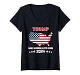 Photo Gallery donna trump 2024 il ritorno fa piangere di nuovo i liberali pro trump maglietta con collo a v Photo Gallery donna trump 2024 il ritorno fa piangere di nuovo i liberali pro trump maglietta con collo a v
