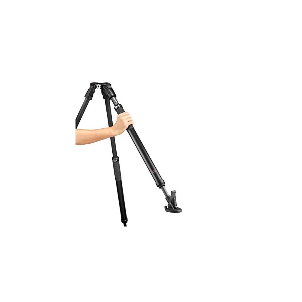 Manfrotto 635 FAST シングルビデオ三脚 カーボン Manfrotto マンフロット（Manfrotto）635 FAST シングルビデオ