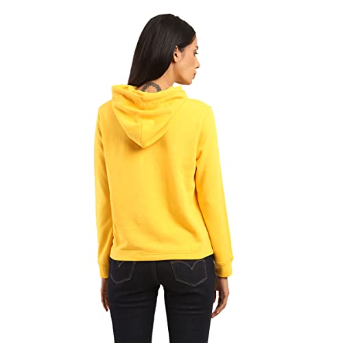 Image of Levi's Women's Cotton Blend Hooded Neck Sweatshirt