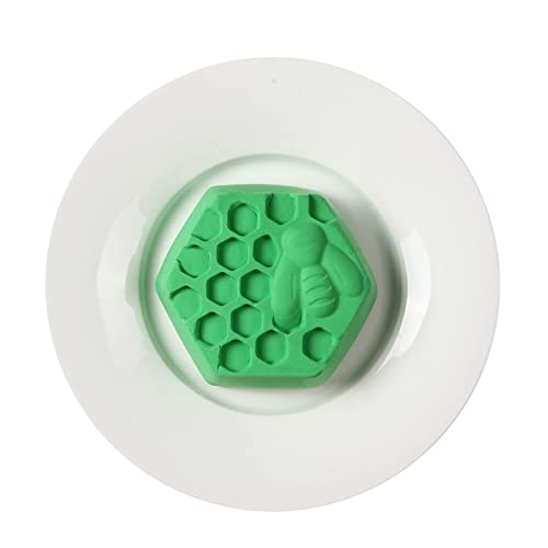 Dd-Life 2Pcs 3D Bee Silicone Soap Molds, Hexagonal Honeycomb Silicone Molds For Homemade Soaps Chocolate Jelly Cake Making #TOP4