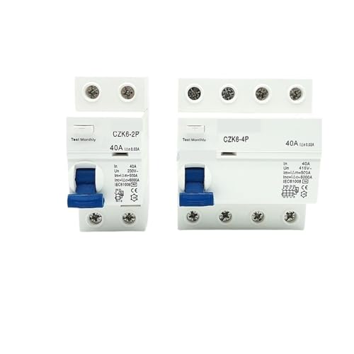 Disjoncteur de fuite coupure automatique 63A contre les surcharges 1P+N