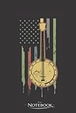  Banjo tablature notebook: Banjo Notebook: Musical Instrument Lover Banjo Journal For Bluegrass, Men, Women, Girls, Banjo Themed Lined ... 120 Pages 6\" x 9\"