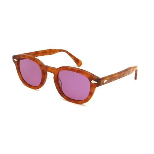 Lunettes de soleil rondes en acétate pour vos terrasses et sorties d'été