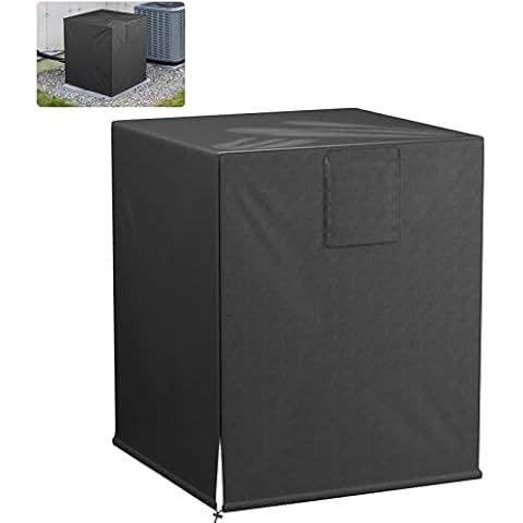BEWAVE Air Conditioner Cover for Outside Units, Waterproof Durable Duty Outdoor Square Air Condition Covers Fits up to 36x36x39 inches Cover