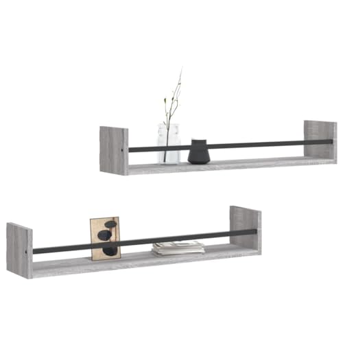 Étagère de rangement murale grise pour sécuriser vos objets - 5