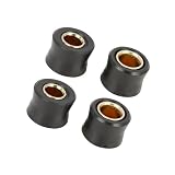 Motoforti Motorcycle 10mm 12mm Inner Dia Rear Shock Absorber Cushion Rubber Ring Shock Absorber Bushing 2 Set Long-lasting