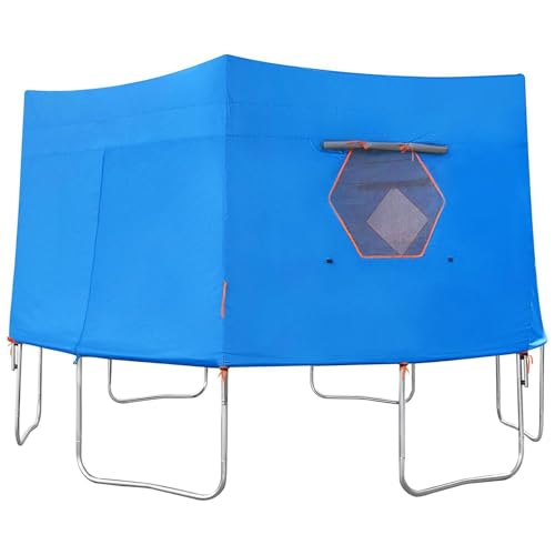 Bâche trampoline 1,8 m imperméable face à la pluie avec revêtement de protection solaire anti-UV