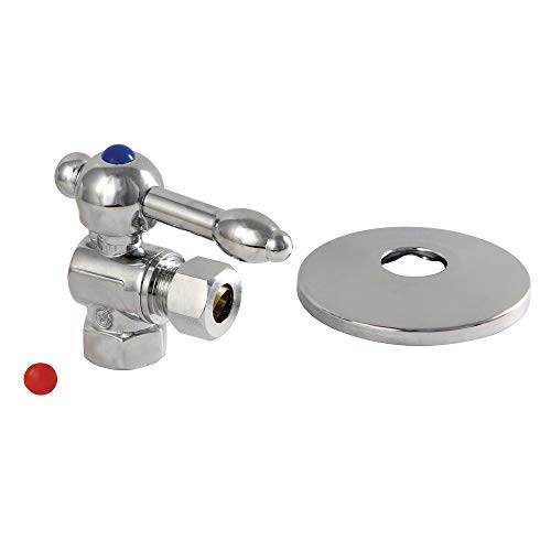 Vanne d'arrêt Kingston Brass CC33101KLK pour bloquer l'eau rapidement - 2