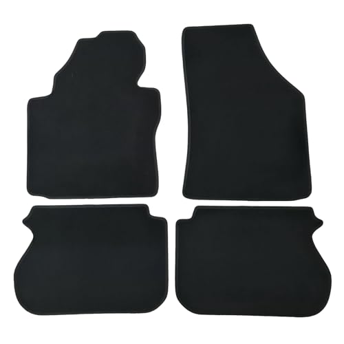 Tapis de sol voiture antidérapant noir pour Caddy de 2008 à 2020 protection sol
