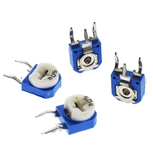 Potentiomètre RM065 1M de résistance variable lot de 20 pièces pour réglage de circuit électrique - 4