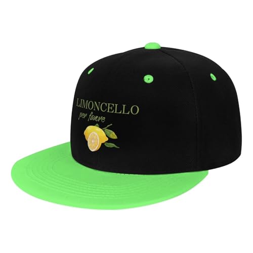 Limoncello Per Favore Toddler Hat Sun Protection Baby Boy Kids Baseball Cap for Outdoor Beach2