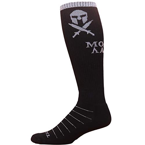 Black and Gray Molon Labe Spartan Performance Knee-High Socks2
