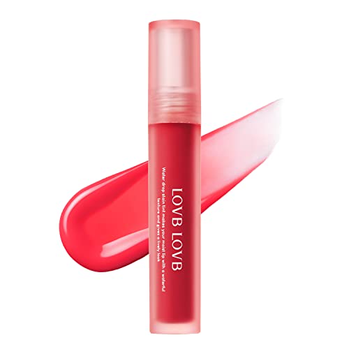 LOVB LOVB Water Drop Stain Tint 0.13 oz. | Moisturizing, Non-Sticky, Weightless, Longwear, shine liquid lips, Comfortable (01 WATERY APPLE)