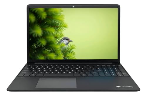 Image of Acer Gateway 15.6 inch FHD IPS Lightweight Laptop, Intel i3 Processor Up to 4.09GHz, 8GB DDR4 Ram, 256GB SSD, Fingerprint Reader, Super-Fast WiFi, Windows 11 OS, Pastel Black, Renewed
