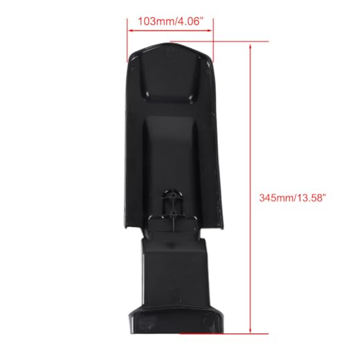 Image of Rear Fender Inner Plate for Sur Ron Rear Mudguard Fender Base Protective Mud Guards Protector for Surron Sur-Ron Seyway X /S Light Bee Electric Dirt Bike Plastic Black