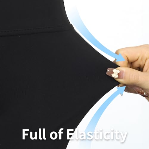 Gnainach Girls Athletic Shorts Size 4-14 Years Sparkle Solid High Waist Biker Dance Short for Kids Youth Volleyball Tumbling4