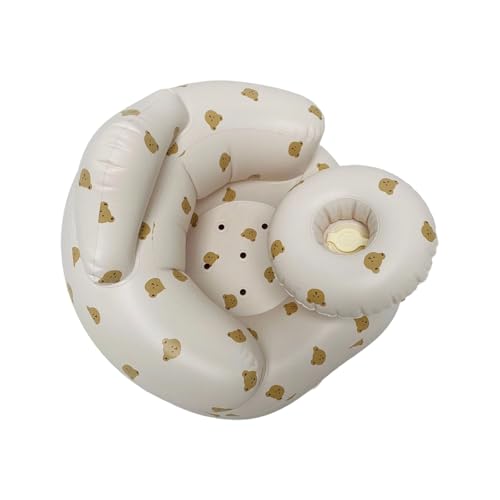 Silla de bebé hinchable ergonómica portátil de PVC para suelo