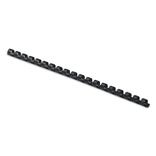 Fellowes 52506, Plastic Combs - Round Back, 5/16', 100 Pack, Navy