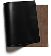 Horween Chromexcel Leather Panel, Black, Multiple Sizes &amp; Weights