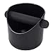 Espresso Knock Box 4.4 Inch Shock-Absorbent Durable Barista Style Coffee Knock Box With Removable Knock Bar and Non-Slip Base Espresso Dump Bin Coffee grounds container