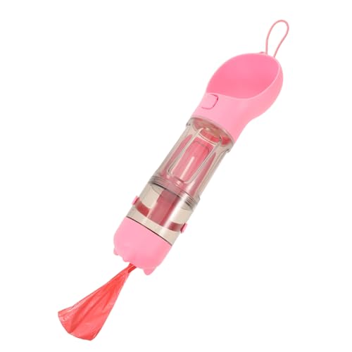 MINAOLULUS 用水筒 水漏れ防 機 付 ボッ ダー付 多機 携帯 犬用水 ボトル ドグ