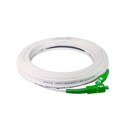 Câble fibre optique monomode SC-SC G657A2 gaine LSZH FTTH 30m