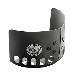 OPTIMUS Paravientos Clip para Hornillos de Gas/Aca...: Eficiente y económico: Aumenta el rendimiento de los hornillos de camping y reduce el consumo de combustible; ideal para condiciones climáticas adversas o con viento. Compatibilidad universal: Compatible con todos los cartuchos de gas y ollas que cum...