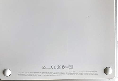 2pcs/Set Replacement Touchpad Bottom Rubber Feet for Magic Trackpad A1339 Bottom Case Kit