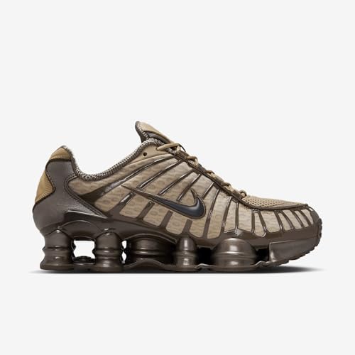 Nike Shox TL Women's Shoes (AR3566-201, Khaki/Ironstone/Off Noir)3