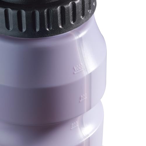 Image of Cannon Sports 1 Liter Sports Water Bottle, BPA-Free, 34 Oz Capacity, Large Mouth, 2 lids (Straw and Squeeze), Great For Helmet Sports Such As Hockey, Lacrosse, Football, Boxing (Lavender)