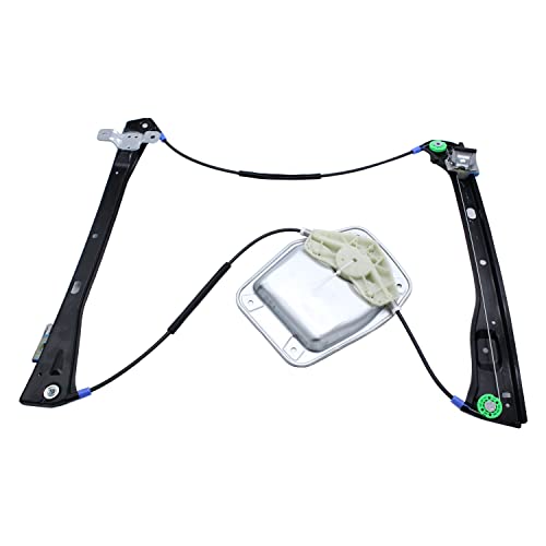 Image of TAKPART Window Regulator 1K4837462A Electric Window Regulator with Panel for Front Right Driver Side Compatible with Golf MK5 2003-2009 4/5 Doors
