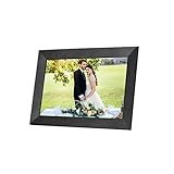 Digital Photo Frame 10.1 Inch HD Digital Photo Frame HD IPS Touch16GB Storage Digital Photo Album Electric Photo Frame Slideshow Electronic Photo Album for Photo Video Show