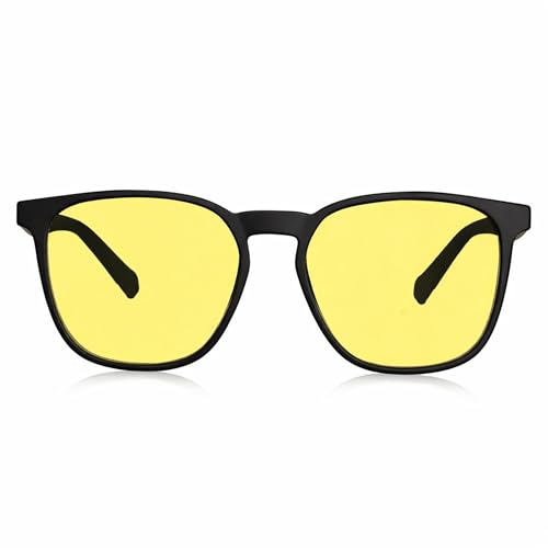 Image of Dervin UV Protected Yellow Lens Driving Polarized Sunglasses for Men & Women