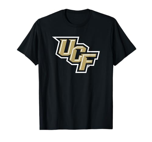 Central Florida Golden Knights Icon Black T-Shirt Tees for Men and Women