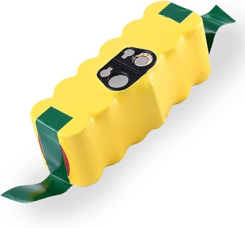 PDStation 14.4V 5.2Ah Ni-MH Vacuum Cleaner Battery Replace for iRobot Roomba 500 510 520 530 535 550 555 560 562 570 580 581585 595 600 610 620 630 700 760 770 800 870 980 R3R3 Robotic Vacuum Cleaner