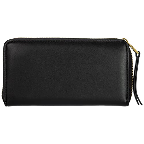 VERSACE JEANS COUTURE WOMAN'S WALLET 72VA5PA1 IN BLACK FAUX LEATHER WITH ZIP AROUND AND METAL LOGO3