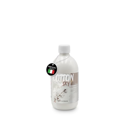 ErrecHome Cotton Sky Perfumador Ropa Lavadora 500 ml - Fragancia de Alta Perfumería de Larga Duración, hasta 100 lavados, Made in Italy