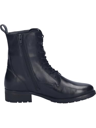 Josef Seibel Damen Klassische Stiefeletten Kate.50,Weite G (Normal),Wechselfußbett,wasserdicht,Boots,Stiefel,Bootee,schwarz,41 EU