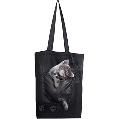 Sac cabas Spiral Pocket Kitten Cover