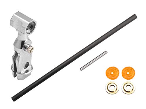 Microheli Aluminum Main Rotor Hub w/Carbon Shaft Set - ESKY 150X / Blade 70 S