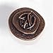 Emenee OR110-ACO Spirit Ridged Organic Knob