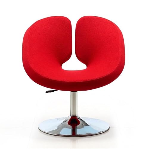 Sillón Ajustable Curvo Rojo miniatura 4
