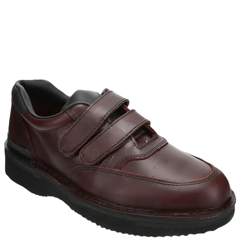 Ultra Walker Men's Quick Grip Casual Walking, 14 A US, Brown-Chestnut