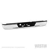 Fey 31017 Perfect Match Custom Fit Chrome Replacement Rear Bumper with Mounting Brackets